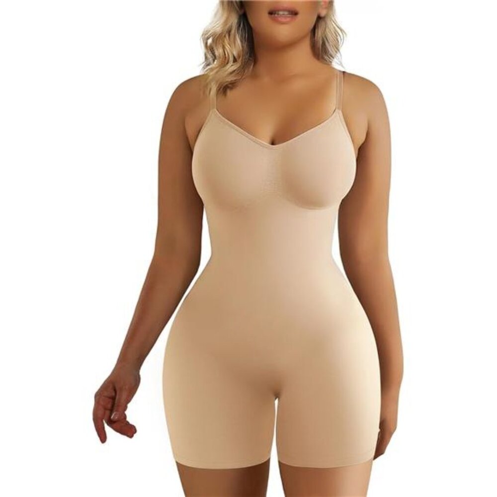 Women's Seamless Shapewear Bodysuit Tummy Control Body Shaper Waist